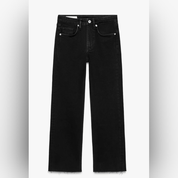 Zara Denim - 4/$20 Zara Mid Rise Black Denim Jeans